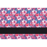 12" x 18" Laserable Leatherette Sheet With Adhesive Freedom Flowers | Create With 614