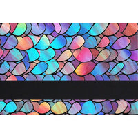 12" x 18" Laserable Leatherette Sheet With Adhesive Rainbow Mermaid | Create With 614