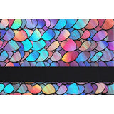 12" x 18" Laserable Leatherette Sheet With Adhesive Rainbow Mermaid | Create With 614