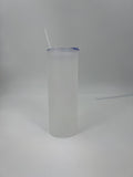 Sublimation Frosted Glass Tumbler 25 oz