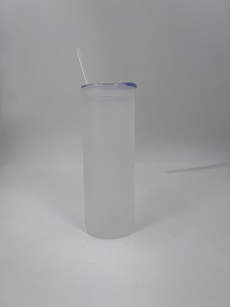 Sublimation Frosted Glass Tumbler 25 oz