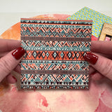 4" x 4" Pattern Acrylic Western Aztec