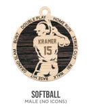 Personalized Sports Ornament 2024