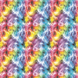 4" x 10" Pattern Acrylic Smokey Rainbow