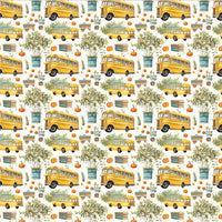 19x12 Vintage School Bus | Creae With 614