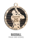 Personalized Sports Ornament 2024