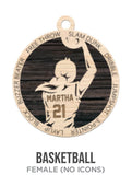 Personalized Sports Ornament 2024