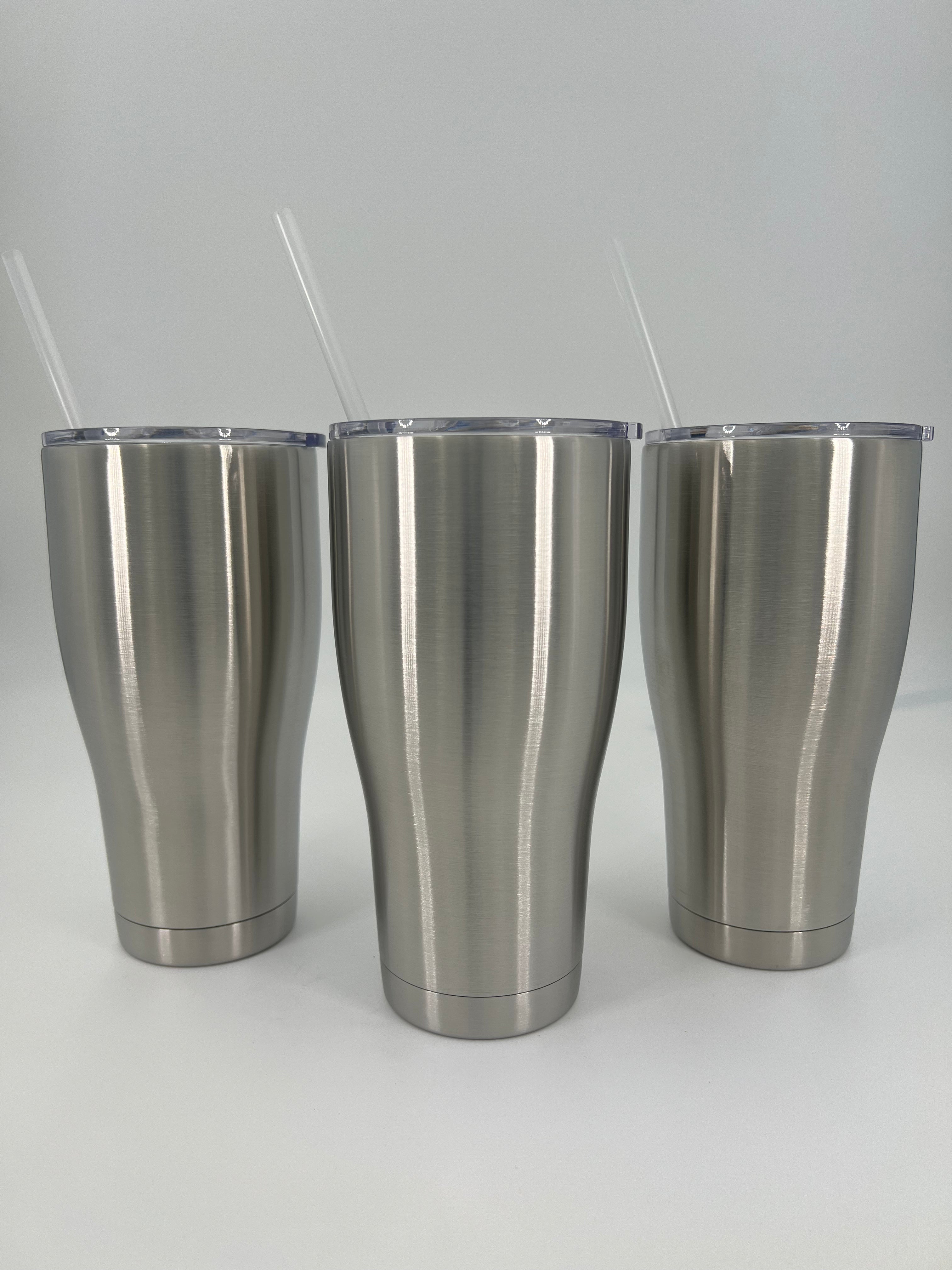 HOTTEEZ Stainless Tumbler - Modern Curve - 30oz