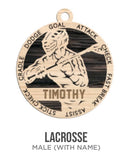 Personalized Sports Ornament 2024