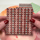 4" x 4" Pattern Acrylic Aztec Ghost Town