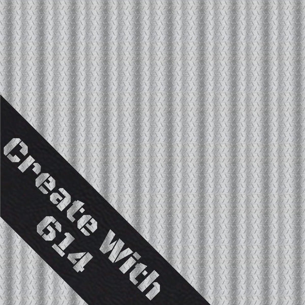 12" x 18" Laserable Leatherette Sheet With Adhesive Steel Plate | Create With 614