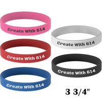 Laserable Silicone Bracelet 3 3/4"